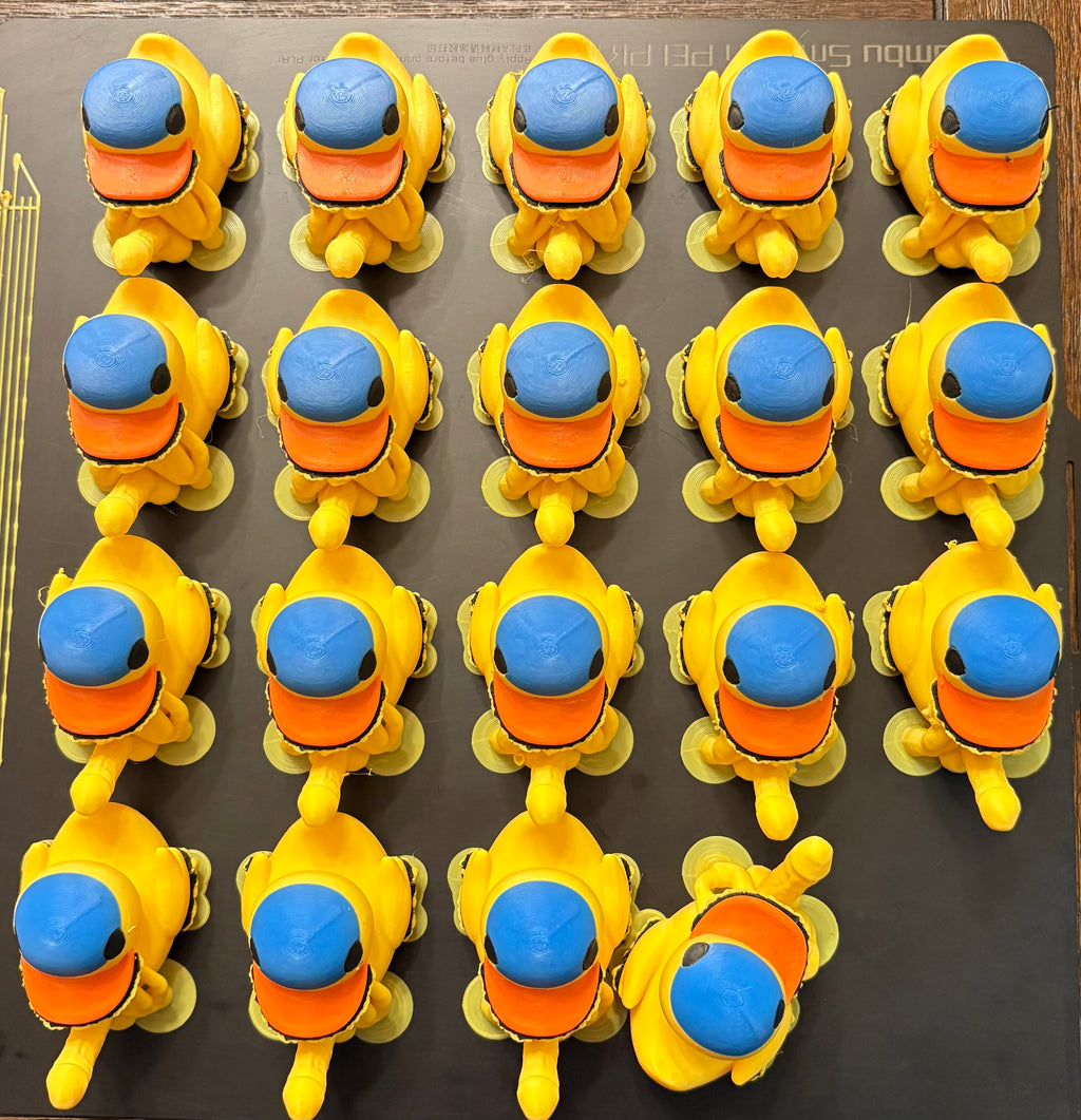 Multi-Color D Duck for Jeep!